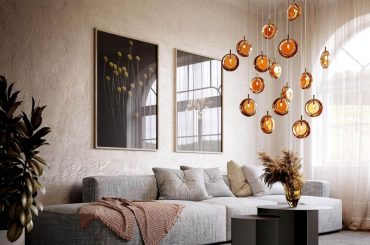 Bomma Lighting - Amber Lens Pendant