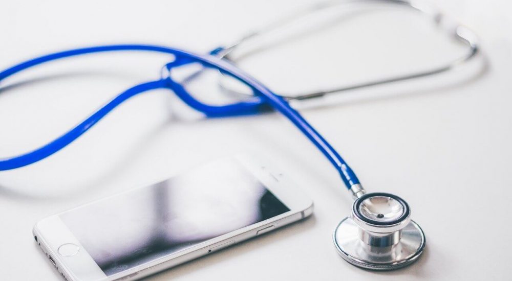 Internet connection for healthcare application