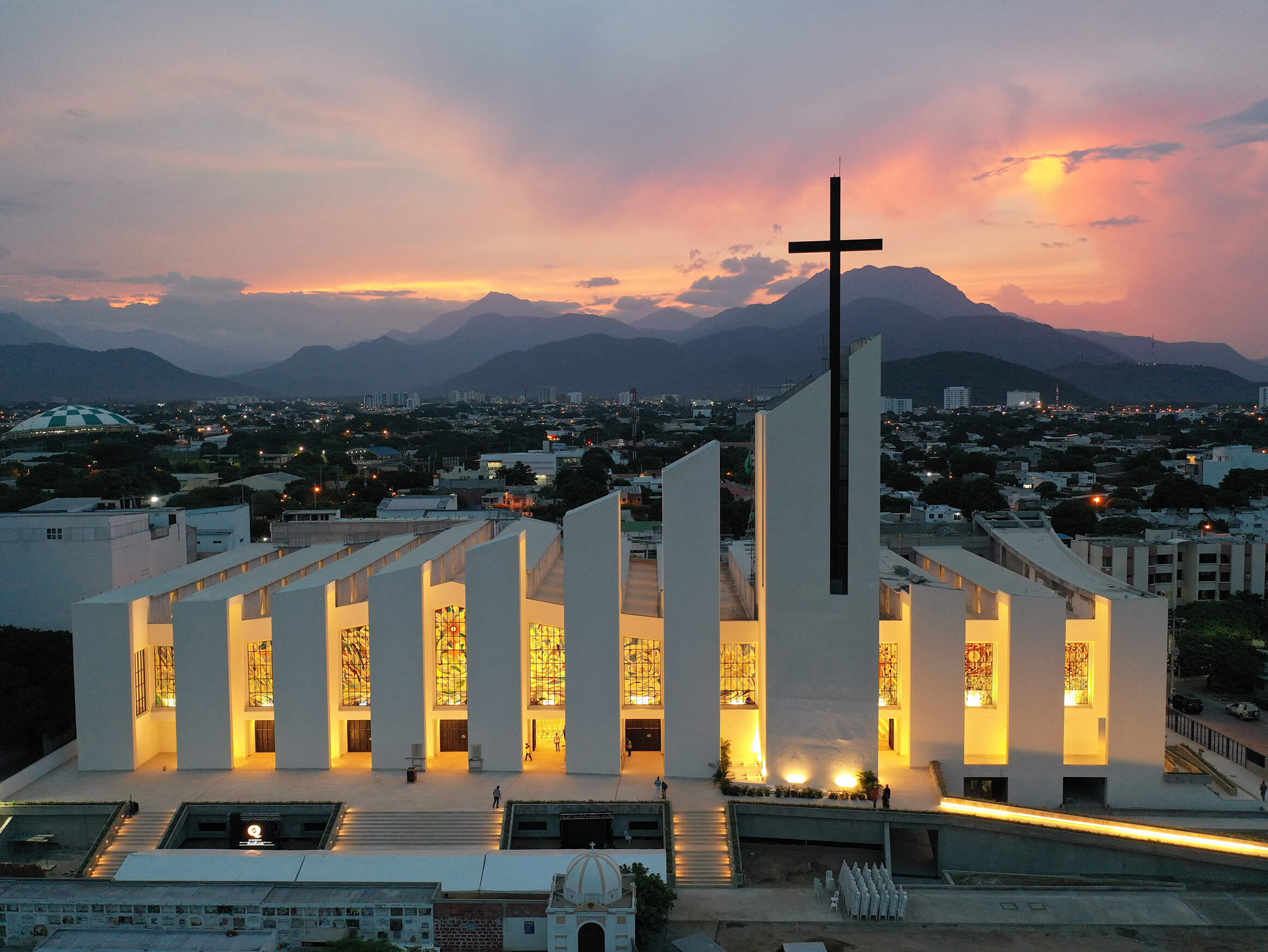 The Cathedral of Santo Eccehomo Lighting Project Targetti