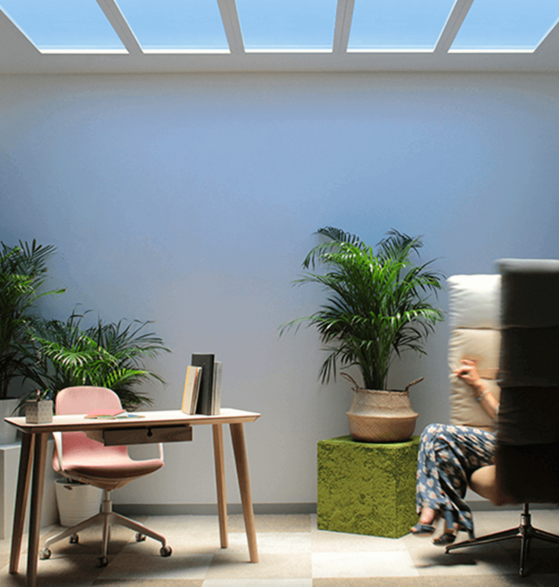 Coelux artificial skylight