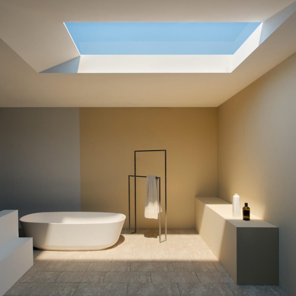 Coelux - Artificial Skylight - Bathroom