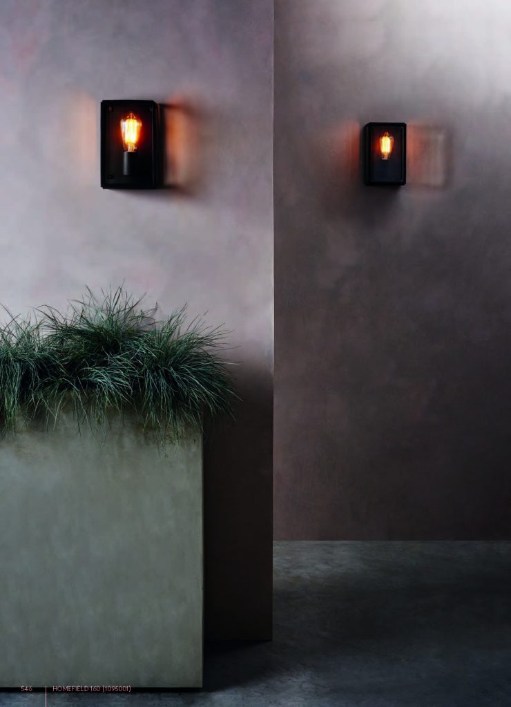 outdoor lighting wall