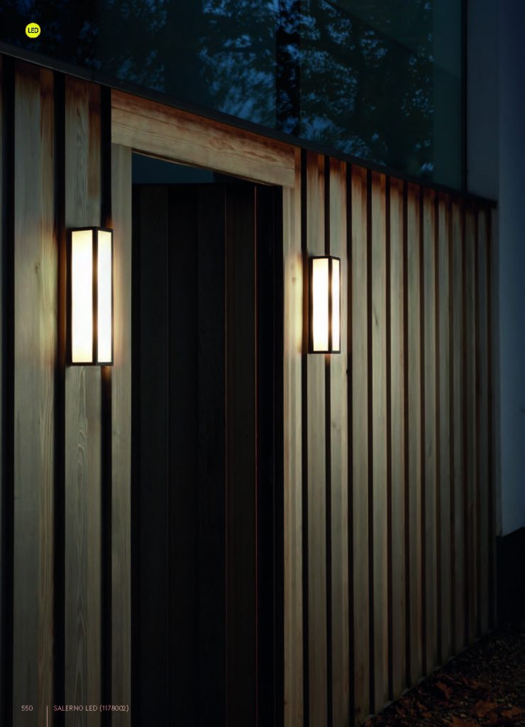 outdoor lighting wall