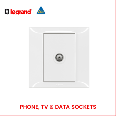 Legrand-BELANKO S PHONE, TV AND DATA SOCKETS