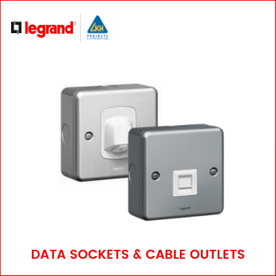 Legrand - SYNERGY METALCLAD DATA SOCKETS & CABLE OUTLETS