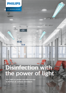 Philips UV C Disinfection Luminaires