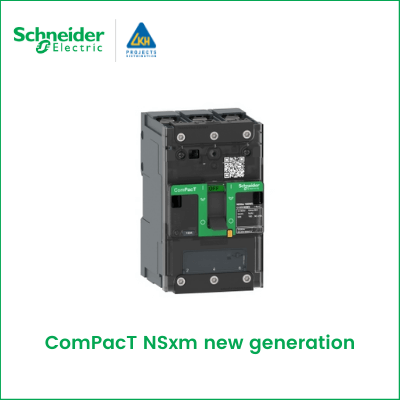 Schneider-MCCB - ComPacT NSxm new generation