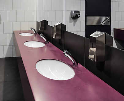 UV-C lighting for toilets