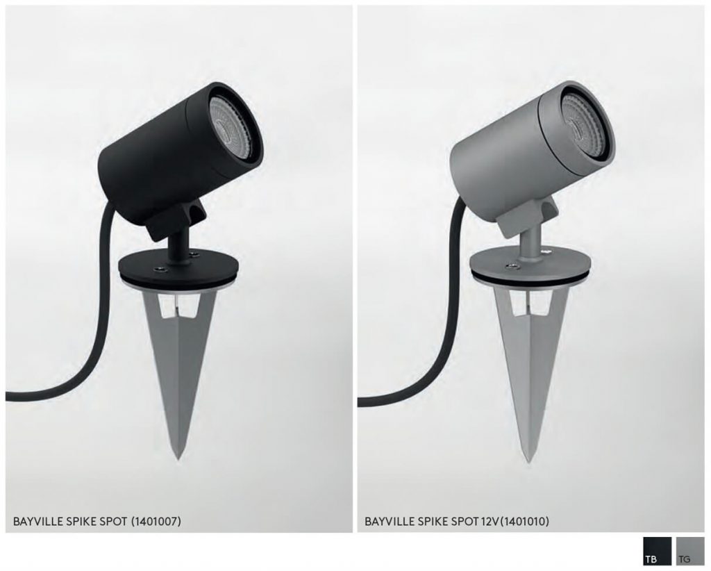 Outdoor lighting fixtures - ground