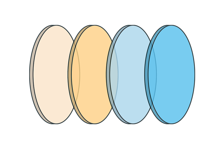 different light spectra