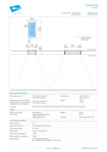 Datasheet CoeLux HT25 Classic