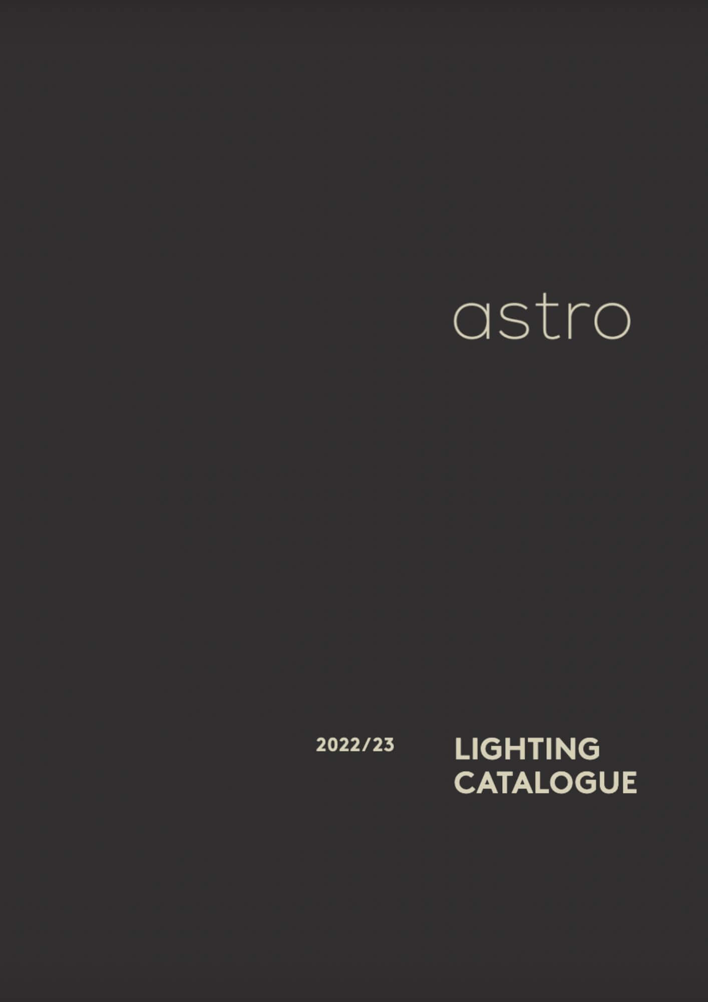 Astro Lighting Catalog 2022/2023